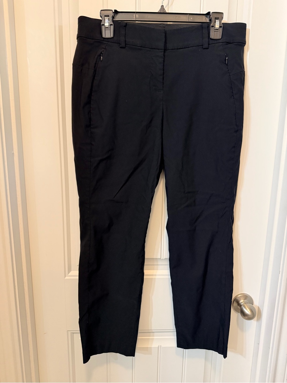 Lane Bryant Black Elastic Waist Pants